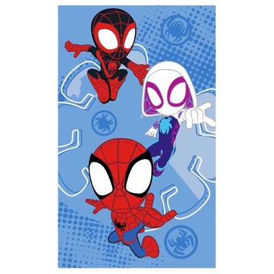 Ręcznik przedszkolny dla dziecka 30x50 mały FROTTE super kumple Spiderman