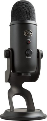 Logitech G Blue Yeti Premium Mikrofon USB Streamingu VO!CE PC Plug and Play