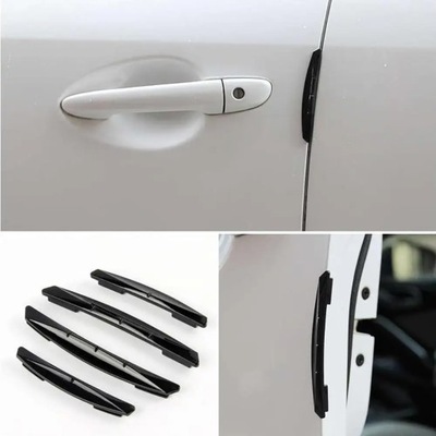 4PCS CAR STICKER DOOR EDGE GUARDS TRIM MOLDING PROTECTION STRIP SCRA~60256