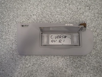 Toyota corolla verso 04- козырёк солнцезащитный правый фото №1