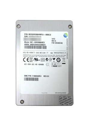 Dysk SAS SSD 2,5" MZ-6SR2000/0C3 200GB 520B