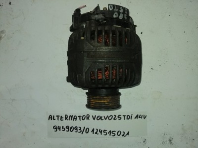 Alternato volvo 2.5 tdi 14v 9459093 0124515021 фото №1