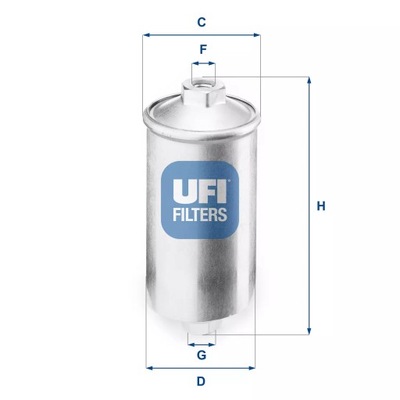 UFI 31.504.00 FILTRAS DEGALŲ 