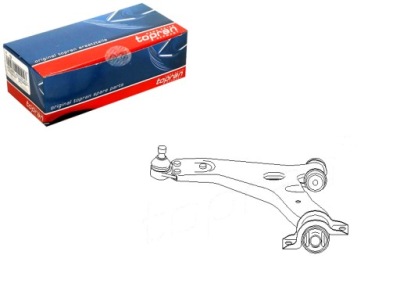 Рычаг dół 16 5 mm ford focus 1.4-2.0 10.98-03.05 фото №1