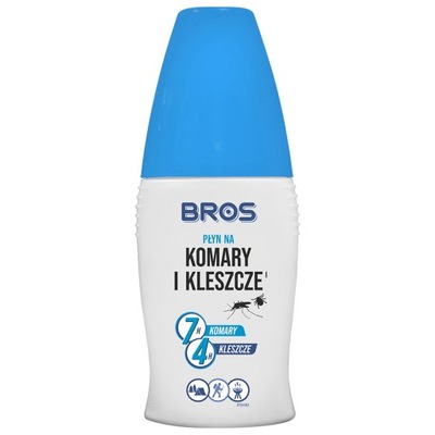 BROS Płyn na komary i kleszcze 100ml