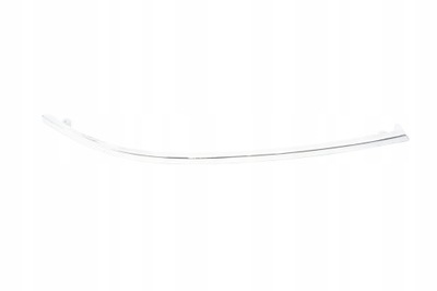 Audi a6 c5 01-05 молдинг бампера хром права перед фото №1