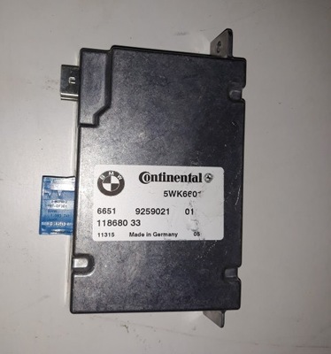 BMW F01 F06 F10 F11 MÓDULO UNIDAD DE CONTROL KAMER 9259021  