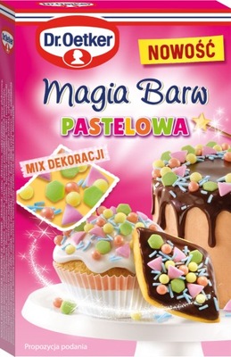 Dr. Oetker Magia Barw Pastelowa 70g