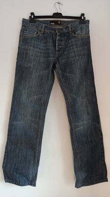 SMOG -świetne jeansowe spodnie 34/34