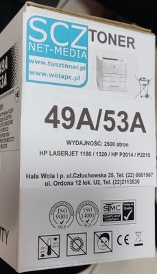 Toner HP 53A LaserJet P2014, P2015, P2015D, P2015N