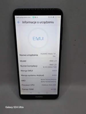 Smartfon Huawei Mate 10 lite 4 GB / 64 GB 4G (LTE) niebieski