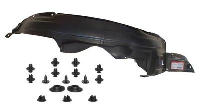 Підкрилок передній + кліпси hyundai getz 02- ліва фото №1