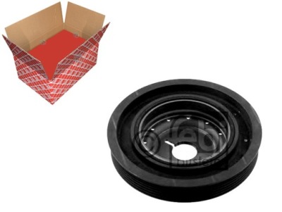 Feb36154 шків колінчастого вала колінчастого renault clio 1 фото №1