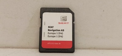 SEAT ATECA КАРТА НАВІГАЦІЇ ЄВРОПА 6P0919866M