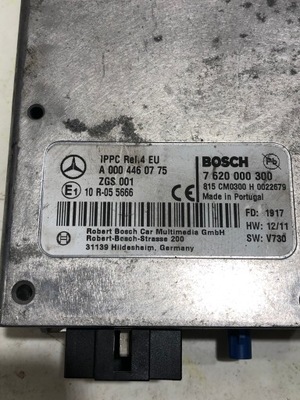 0004460775 MERCEDES ACTROS MP4 ECU KOMPIUTERIS BOSCH 