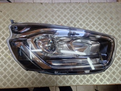 Лампа правая передняя линза led ford custom lift 2017r- фото №1