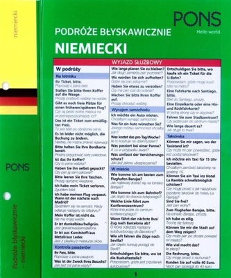 PODRÓŻE BŁYSKAWICZNIE. NIEMIECKI PRACA ZBIOROWA