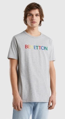 UNITED COLORS OF BENETTON T-shirt logo męski M