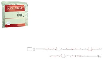 SENSOR DESGASTE ZAPATAS DE FRENADO PARTE DELANTERA JAGUAR F-TYPE S-TYPE II XF  