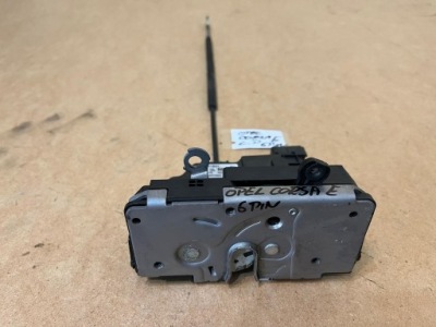 Opel corsa e замок двері лівий перед 1343184 фото №1