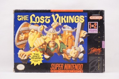 The Lost Vikings Super Nintendo NTSC/U NOA