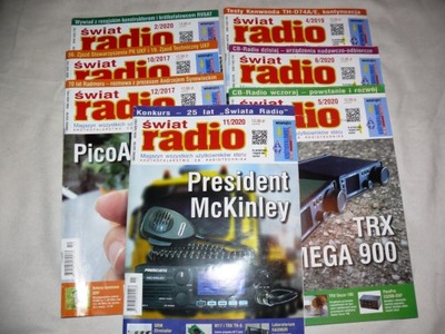 Świat radio magazyn 7 sztuk