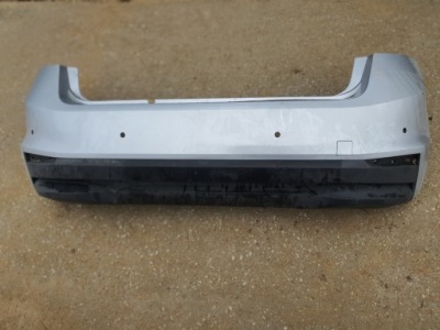 Skoda fabia iv 2021- хэтчбек бампер задний задняя pdc спойлер фото №1