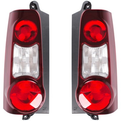 Citroen berlingo peugeot partner лампа задня l+p фото №1