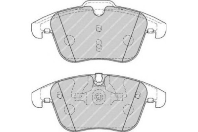 Ferodo гальмівні колодки гальмівні jaguar s-type 3.0 v6 ccx фото №1