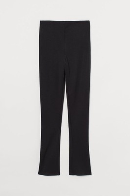 H&M 36/S legginsy z rozcięciem