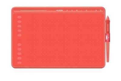 Tablet Graficzny Huion HS611 8192st TILT Czerwony