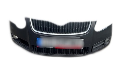 Skoda fabia ii бампер перед передній фото №1
