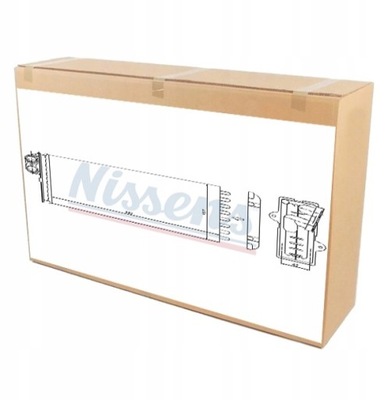 Nissens 73375 теплообменник тепла, обогреватель салона фото №1