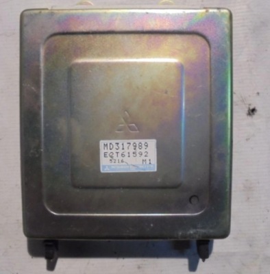 Бортовой компьютер блок управления двигателя mitsubishi space runner e2t61592 md317989 фото №1