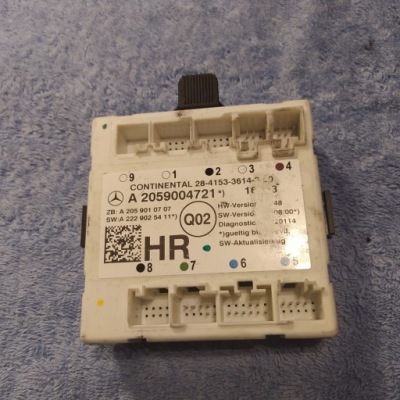 Модуль дверь правый задняя a2059004721 mercedes w205 фото №1