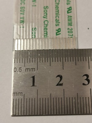 Taśma FPC FFC 20pin 16cm AWM 20798 nr21443
