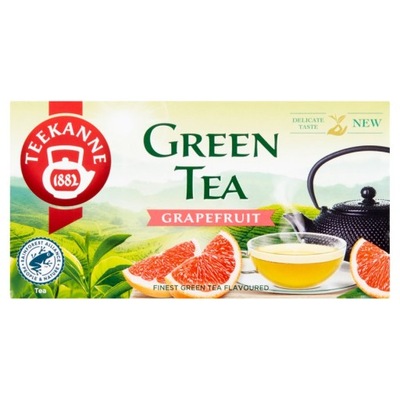 Herbata zielona TEEKANEE grapefruit 20 torebek