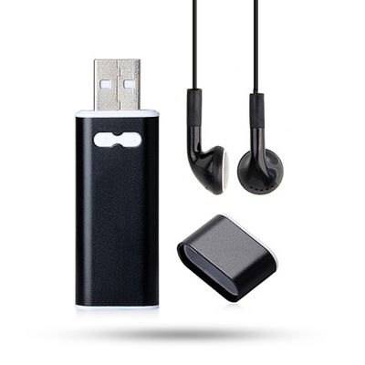 DYKTAFON PENDRIVE PODSŁUCH SŁUCHAWKI USB 8GB 2w1