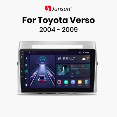 Radio Junsun dla Toyota Corolla Verso 2004 20