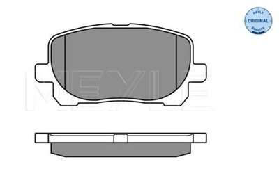 MEYLE ZAPATAS DE FRENADO TOYOTA P. AVENSIS  