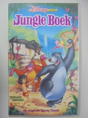 Jungle Boek kaseta VHS