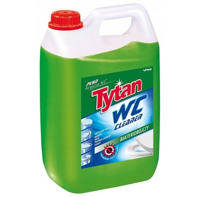 Tytan Płyn do Mycia WC Bakteriobójczy Zielony 5L Zapas