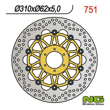 NG DISKU STABDŽIŲ PRIEK. HONDA CBR 900 98 99 310X 