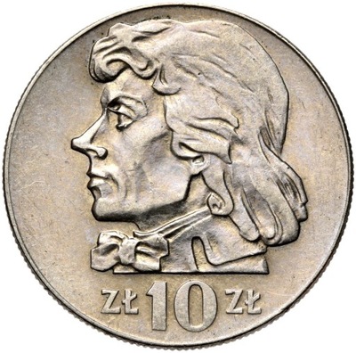 Polska PRL - moneta - 10 Złotych 1973 - TADEUSZ KOŚCIUSZKO