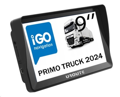 Nawigacja UROUTE 9 TRUCK iGO Primo Ciężarowy 2024