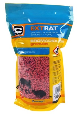 Extrat 1kg granulat trutka myszy szczury skuteczna