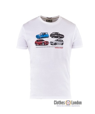 T-shirt WEEKEND OFFENDER CARS Biały - M