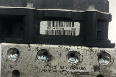 Насос abs hyundai santa fé ii cm 589102b850 2007 фото №1