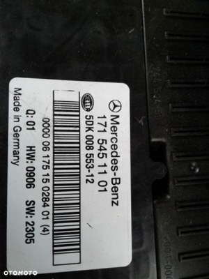 Модуль sam 1715451101 mercedes стекло 171 фото №1