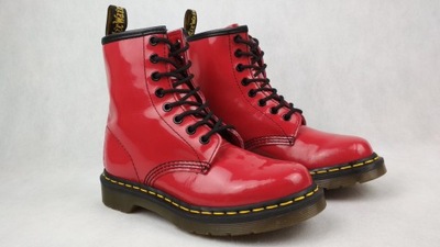 DR. MARTENS 1460 Czerwone Glany Skórzane Roz. 36